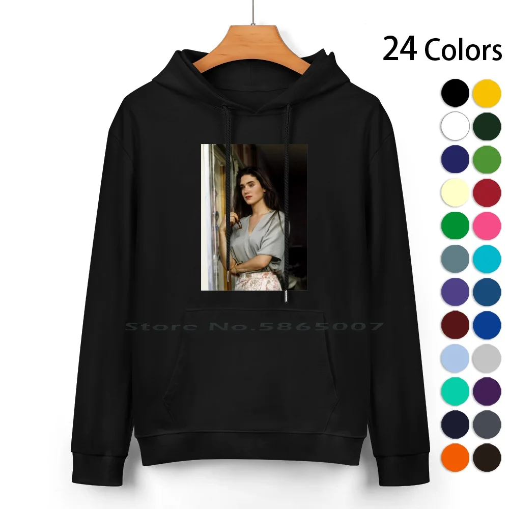 

Beautiful Jennifer Connelly Pure Cotton Hoodie Sweater 24 Colors Jennifer Connelly Jennifer Conelly Requiem For A Dream Young
