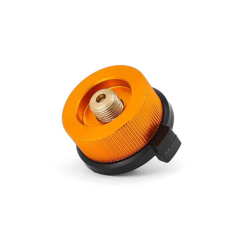 Gas Converter Outdoor Camping Hiking Stove Burner Adaptor Split Type Furnace Connector Auto-off Gas Cartridge Tank Cylinder