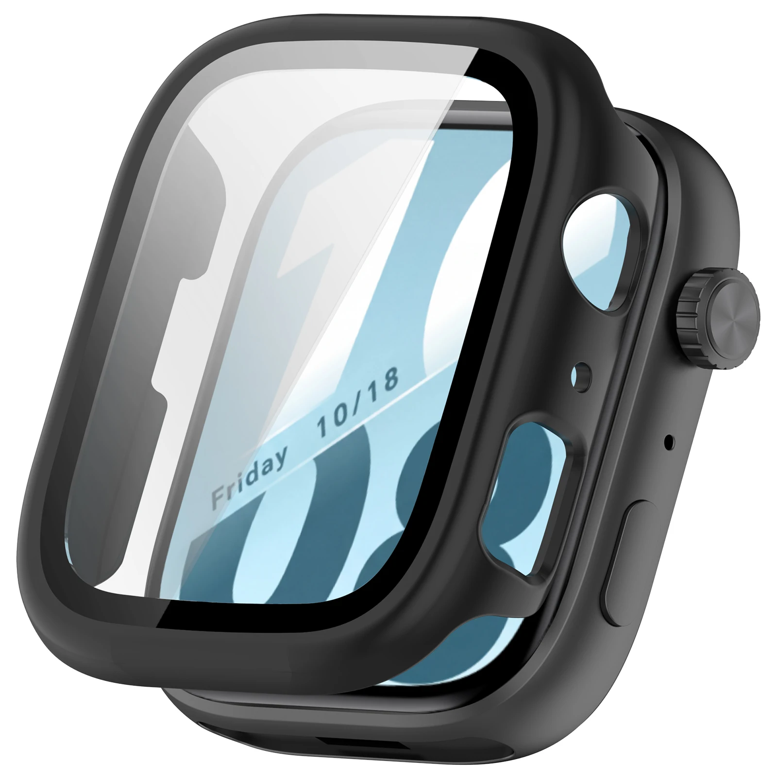 2-in-1 Full Protective Case with Smart Screen Protector and Film