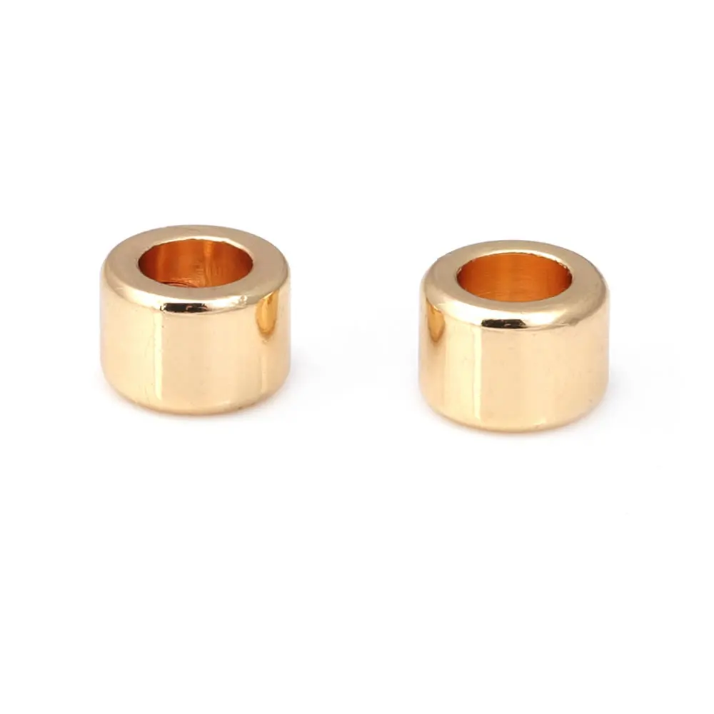 50 Pz/lotto 3.0mm-8mm Perline Di Ottone Originali Rotonde - Foto 9