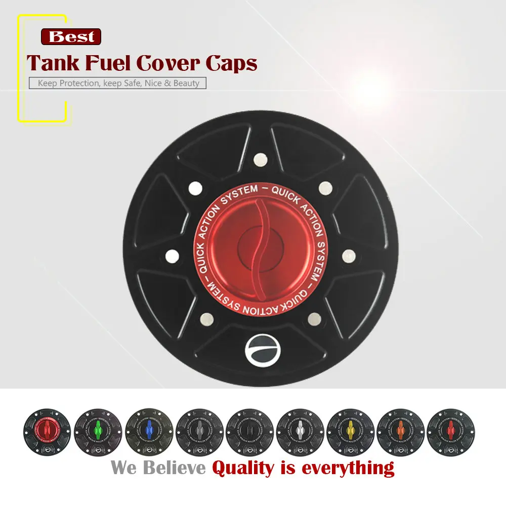

CNC Keyless Racing Quick Release Motorcycle Tank Fuel Caps Case Gas Cover for KAWASAKI Z650 Z900 Z 650 900 2017-2020