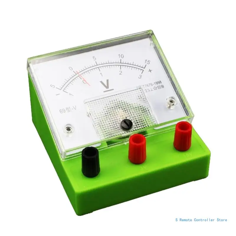 

Quality Ammeter Voltmeter DCPower Meter for Student Physics Experiments