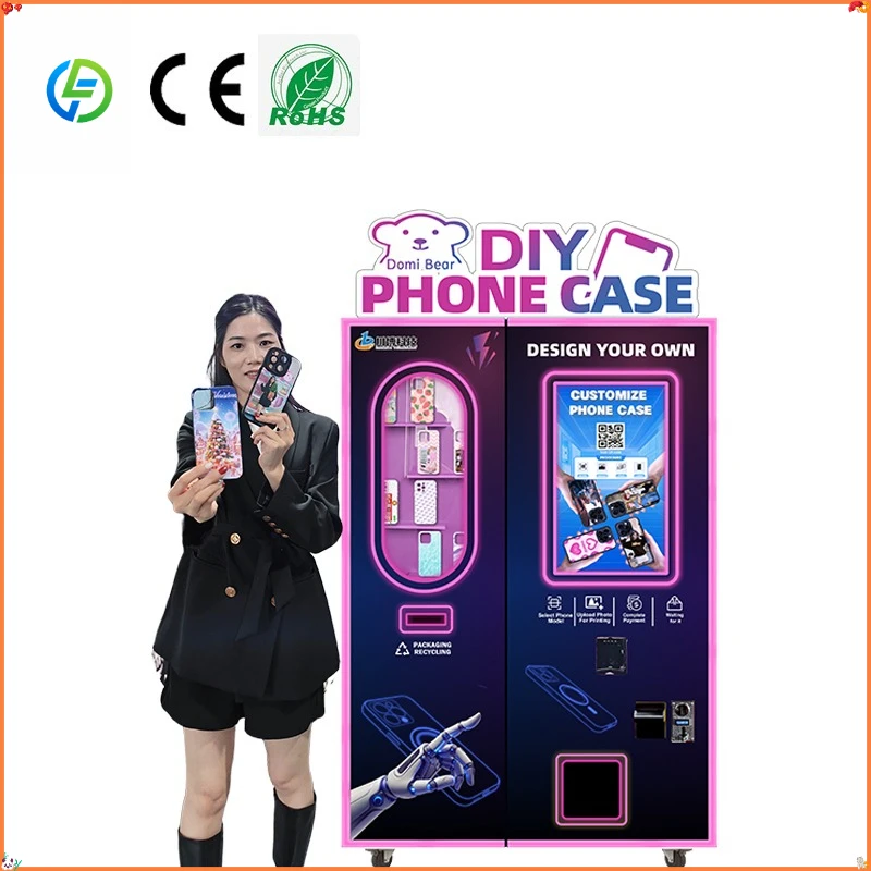 Distributore Automatico di Cover per Cellulari Fai-da-Te, Macchina per Personalizzazione Cover Telefoni FL - immagine 4