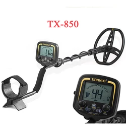 Détecteur de métaux souterrains TX 850, localisateur professionnel de recherche d'or et de trésors sur écran LCD 