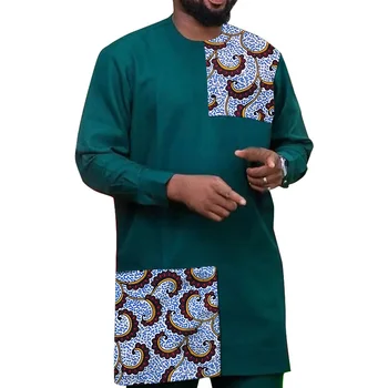 Bolaji Long Sleeve Dashiki Shirt