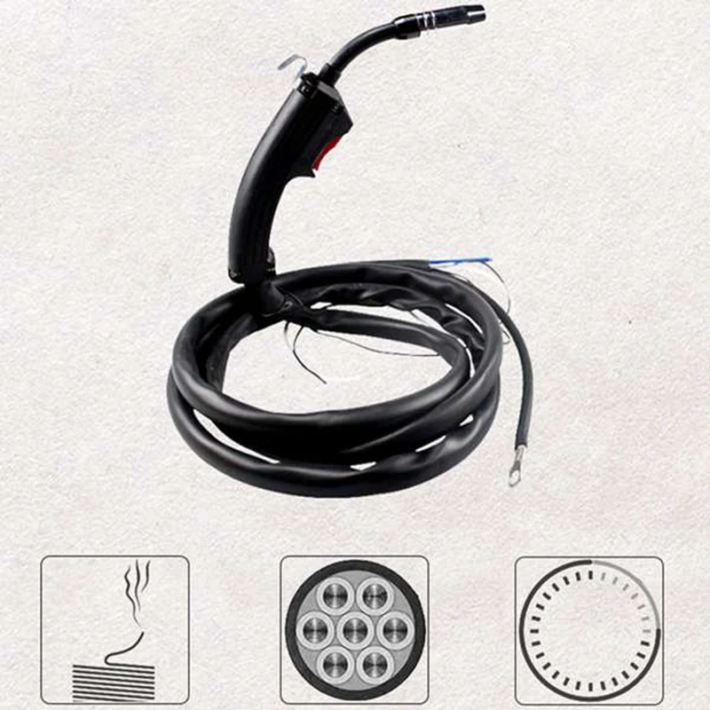 Mig Mag Welding Machine/Equipment Accessories Binzel 14Ak Welding Torch for Mig Mag Equipment with 4M Cable