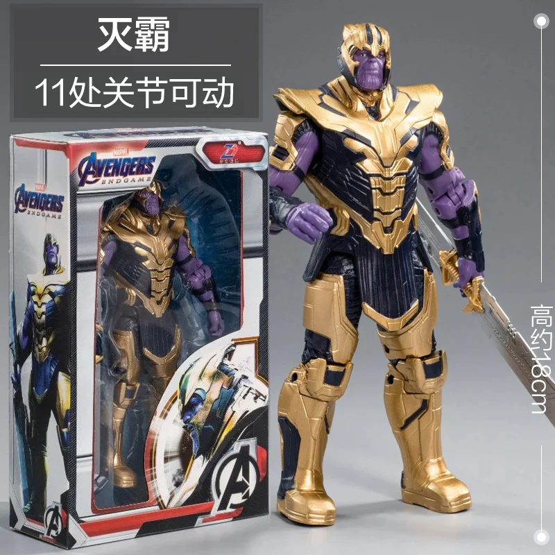 Marvel Shfiguards Thanos Action Figures Avengers Infinity War Bjd Action Figures Modello Da Collezione Giocattoli Ornamenti Regali Di Compleanno
