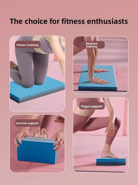 Sensory Balance Soft Pad Yoga Mat Abdominal Wheel Support Home Fitn Abdomen Protection Knee Elbow Sports Mat 5