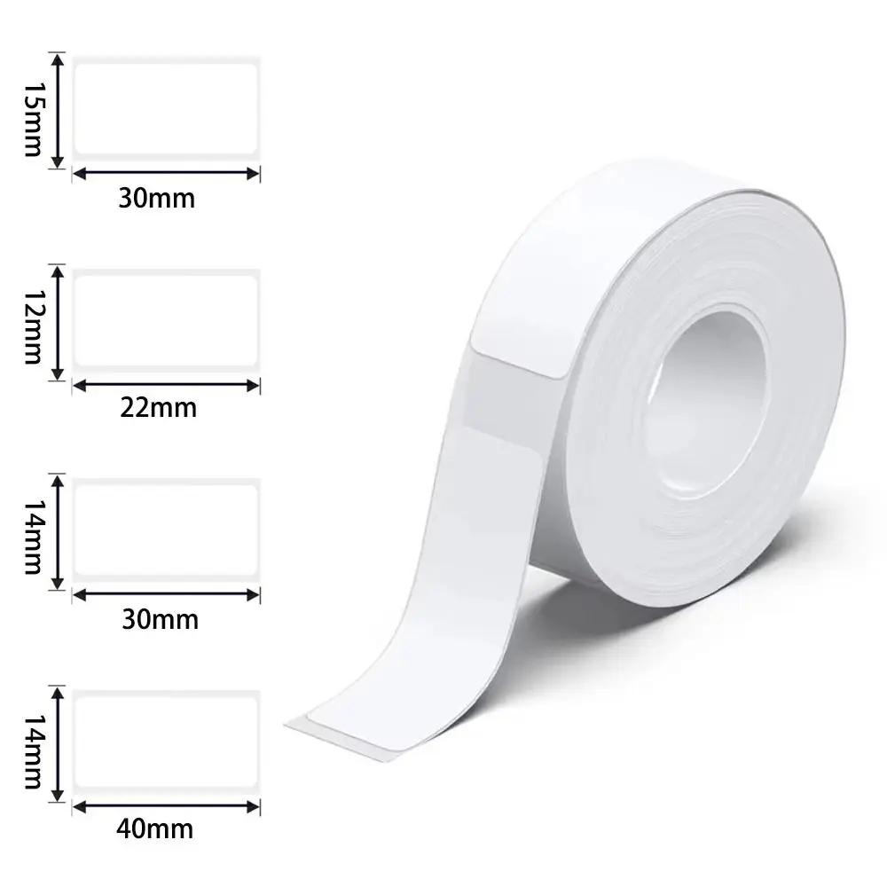 방수 열전사 프린터 스티커 교체용 찢어짐 방지 열전사 인쇄 라벨 용지 다기능