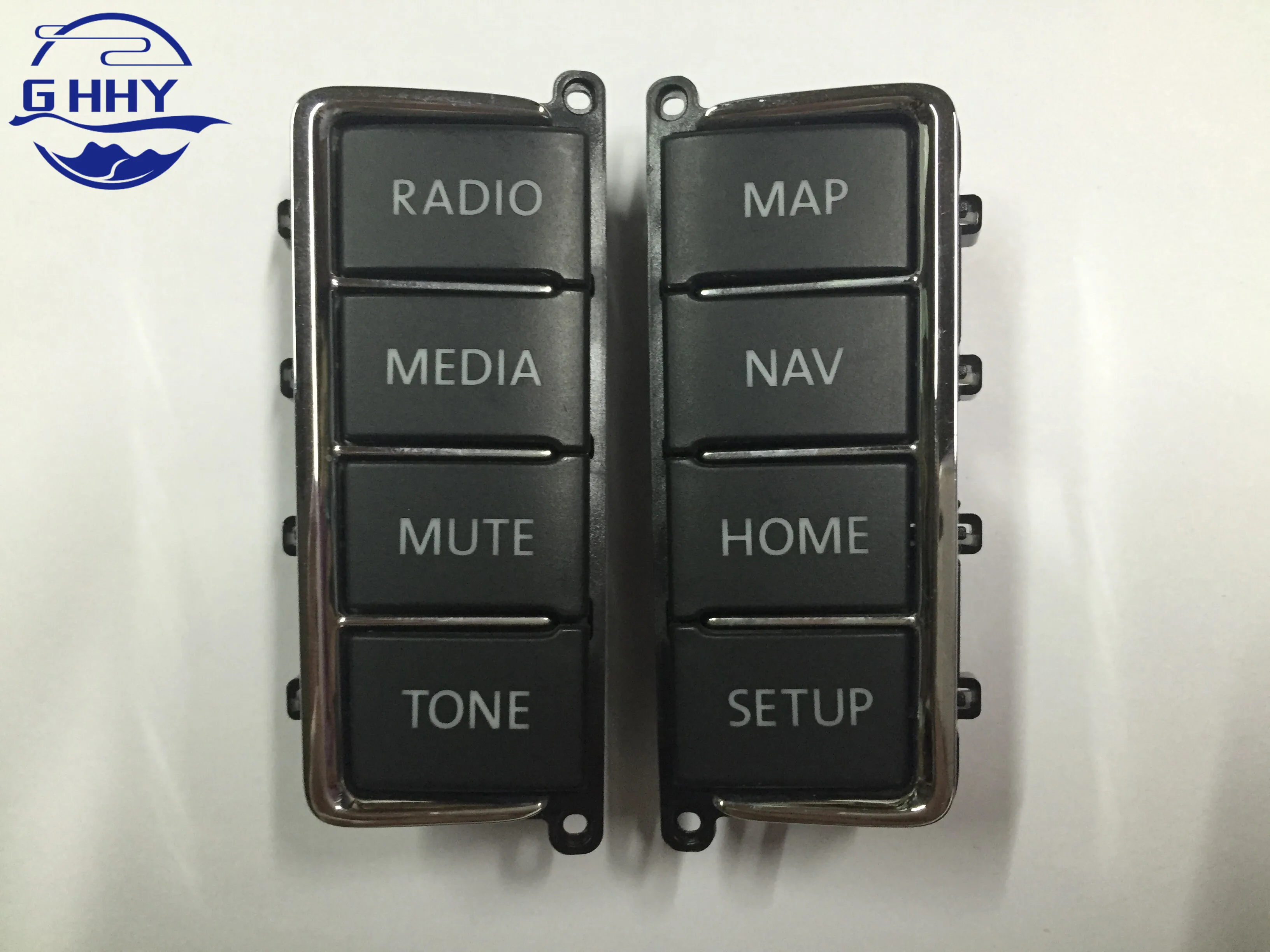 RNS510 Skoda Columbus RNS510 sat nav 네비게이션 오디오 시스템 DVD 플레이어 패널 플라스틱 버튼