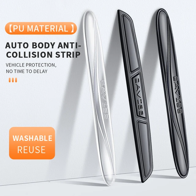 Invisible Car Door Anti-Collision Strip Rearview Mirror Anti-Scratch Crash Protector Sticker 1