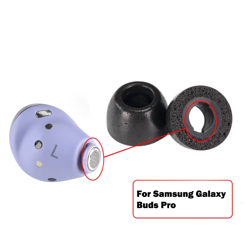 Memory Foam Ear Tips for Wireless Earbuds (3 Pairs)
