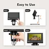 4.3inch LCD Digital Microscope 1000X Video Microscope for Adult with 8LEDs Soldering Microscope for Repair，pcb，plants Microscope 5