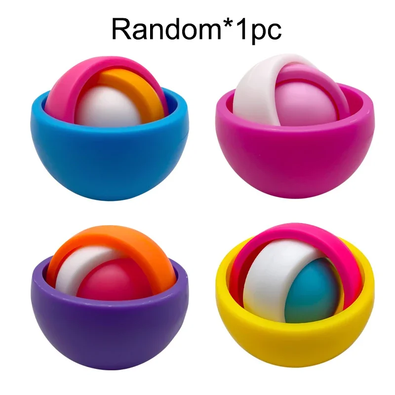 3D Rotating Sensory Gyro Fidget Toy