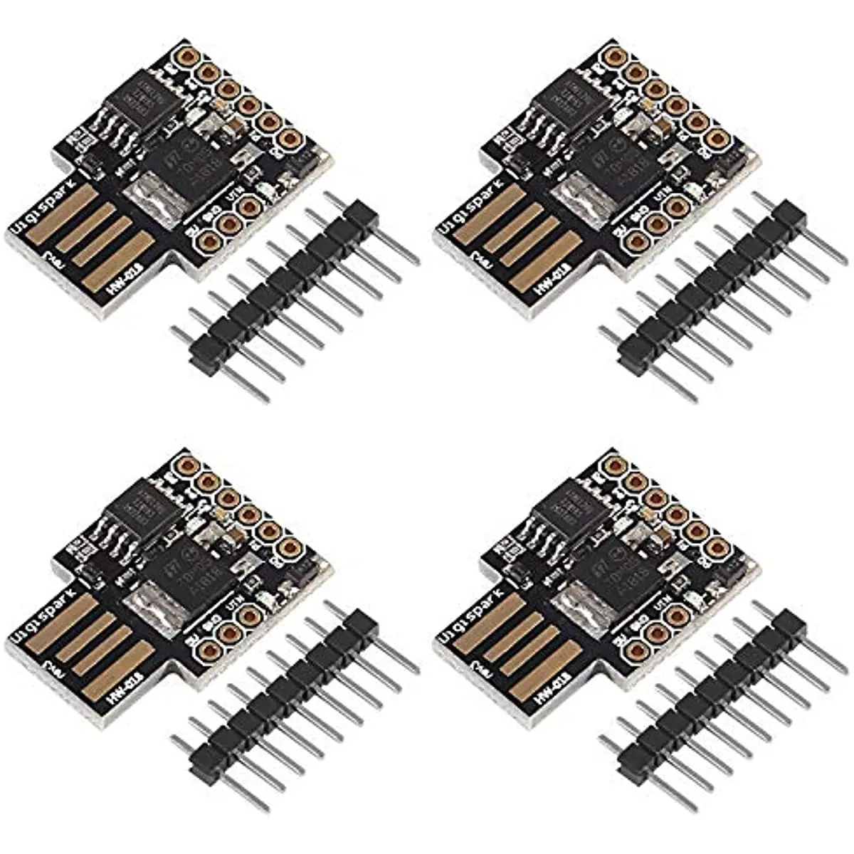 

4pcs Digispark Kickstarter Attiny85 Module General Micro USB Development Board for Arduino IDE