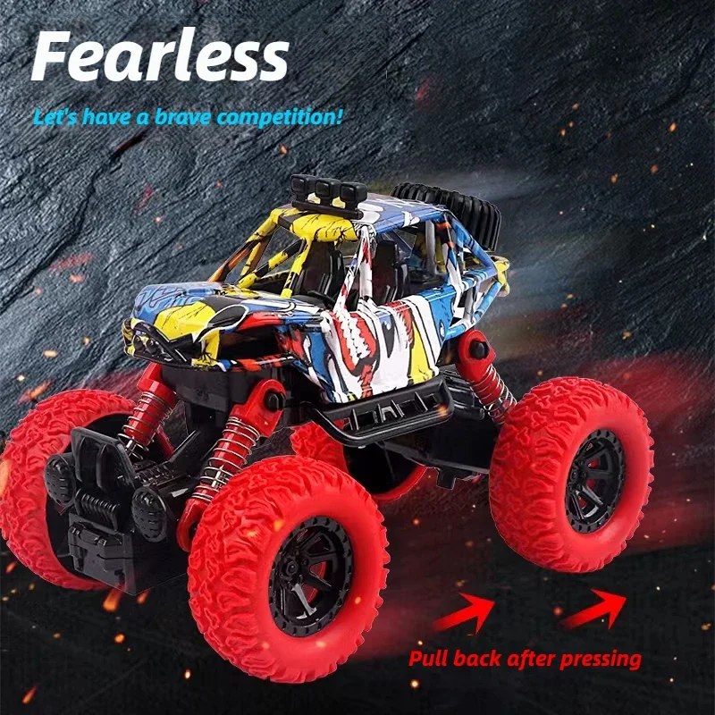 Children's toy car high-speed off-road vehicle outdoor toy off-road vehicle model inertia climbing stunt vehicle children's gift - Image 5
