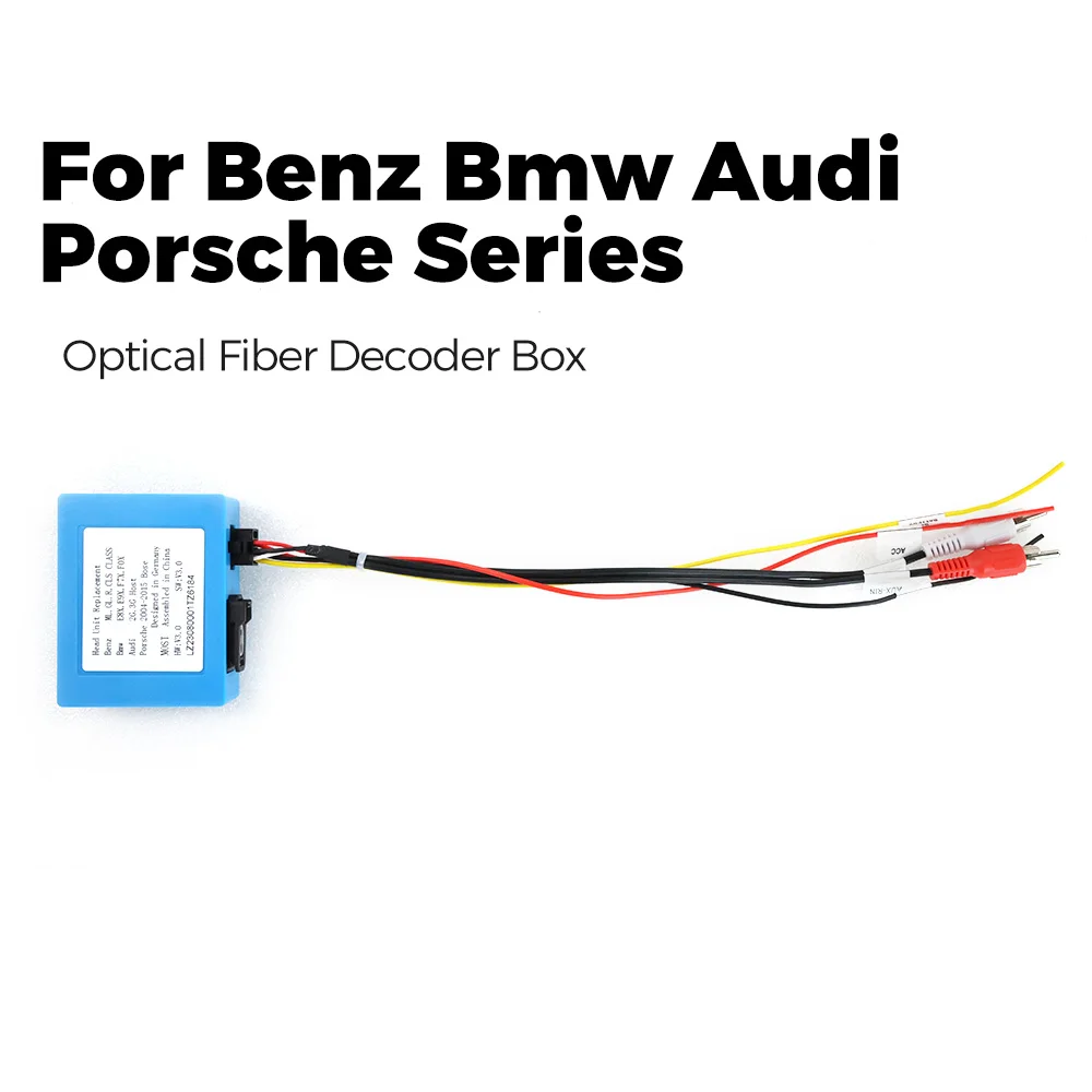 EZoneTronics Car Stereo Radio Optical Fiber Decoder Most Box for