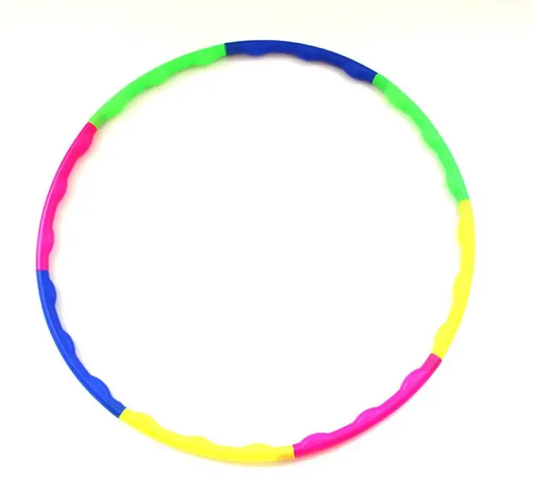 Adjustable Detachable Fitness Hula Ring Circle Weighted Exercise Hoops for Adult and Kids
