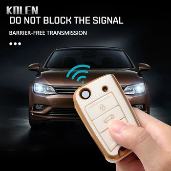 Tpu Car Flip Key Case Cover Shell Fob per VW Volkswagen Golf 7 MK7 Tiguan MK2 per Seat Ateca Leon FR 2 Ibiza Skoda Octavia A7 5 Tpu Car Flip Key Case Cover Shell Fob per VW Volkswagen Golf 7 MK7 Tiguan MK2 per Seat Ateca Leon FR 2 Ibiza Skoda Octavia A7 - Tpu Car Flip Key Case Cover Shell Fob per VW Volkswagen Golf 7 MK7 Tiguan