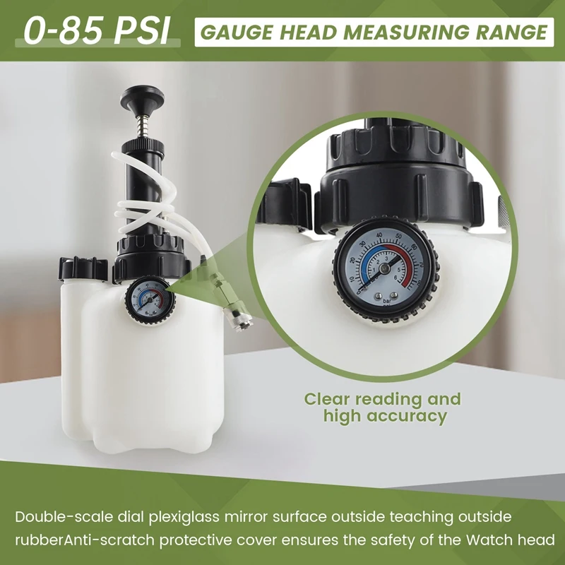 Manual Transmission Oil Filling System Automatic Transmission 3L +Adapter Brake Oil Bottle (B)