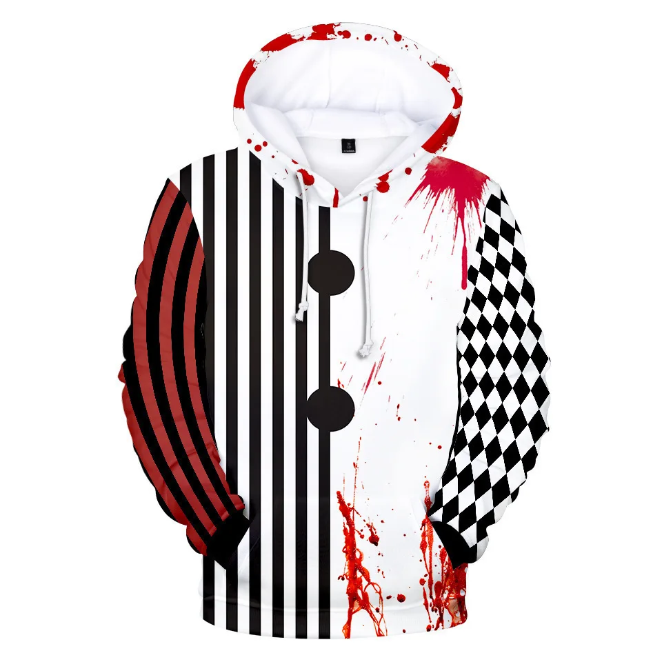 New Creative Halloween Men Women Hoodies Sweatshirt Harajuku 3D Printed Pattert Cute Pullovers Fashion Autumn Clothes