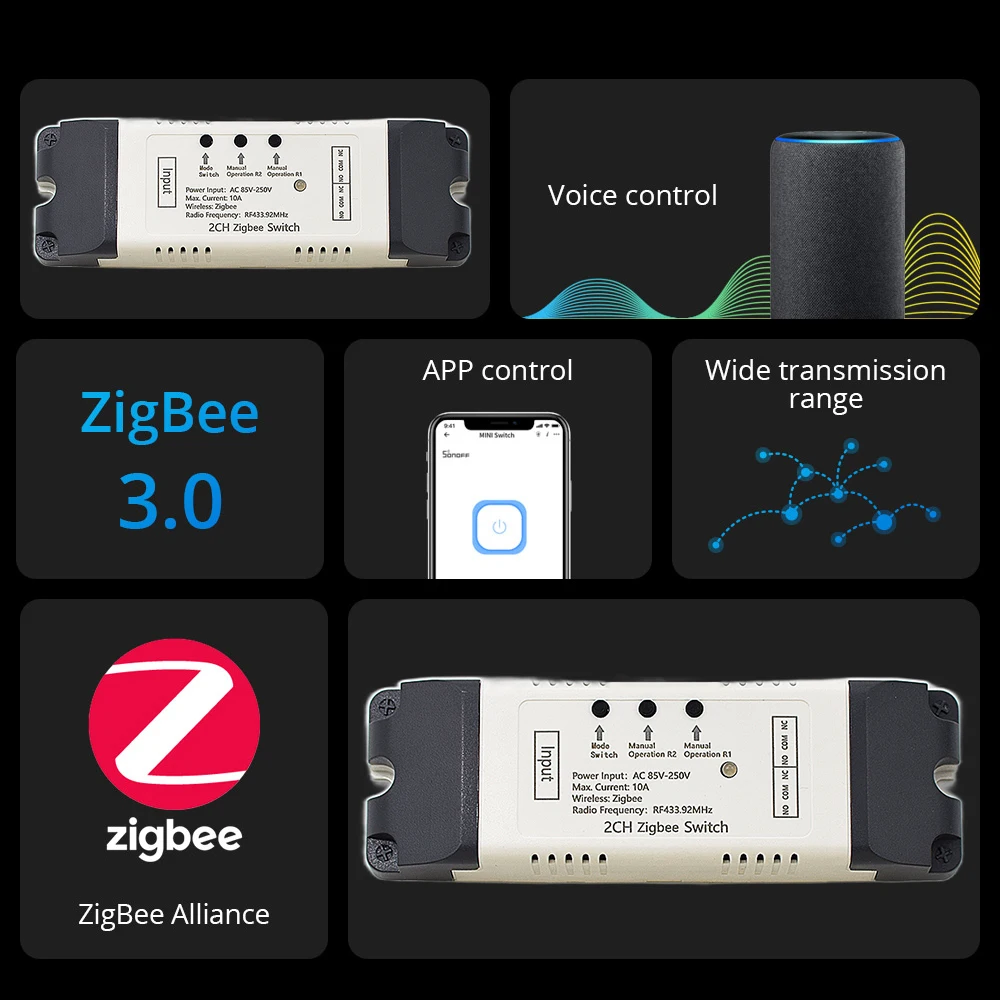zigbee rf channel smart remote alexa home smart quotes tuya ewelink wifi switch