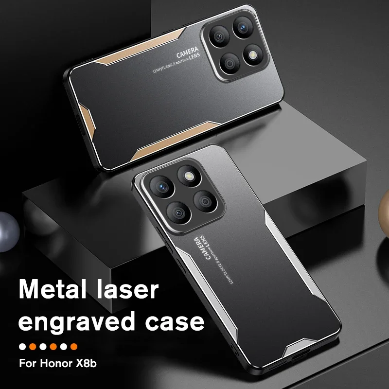 Luxury Aluminum Alloy Armor Case with Soft TPU Frame