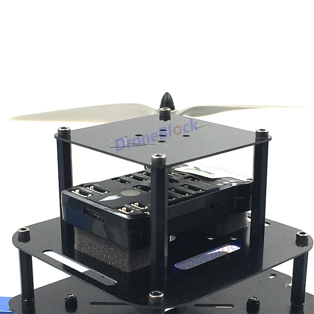Mousse adhésive double face amortissement vibrations drone 2 pièces