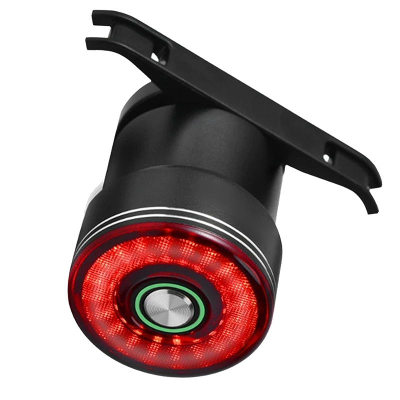 Brake Induction Bicycle Tail Light Bike Seatpost Saddle Rear Light Waterproof USB Charging Cycling Taillight bike light set