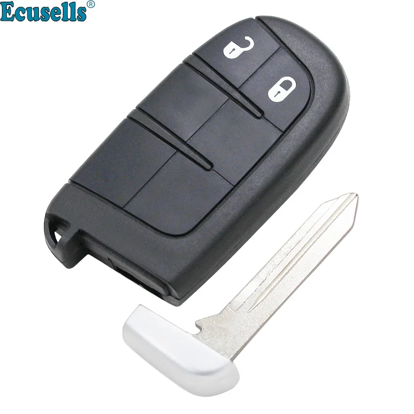 

2 Buttons Remote Key Shell for Chrysler 300 for DODGE JOURNEY Dart Charger for Jeep Grand Cherokee for Fiat with Small Key