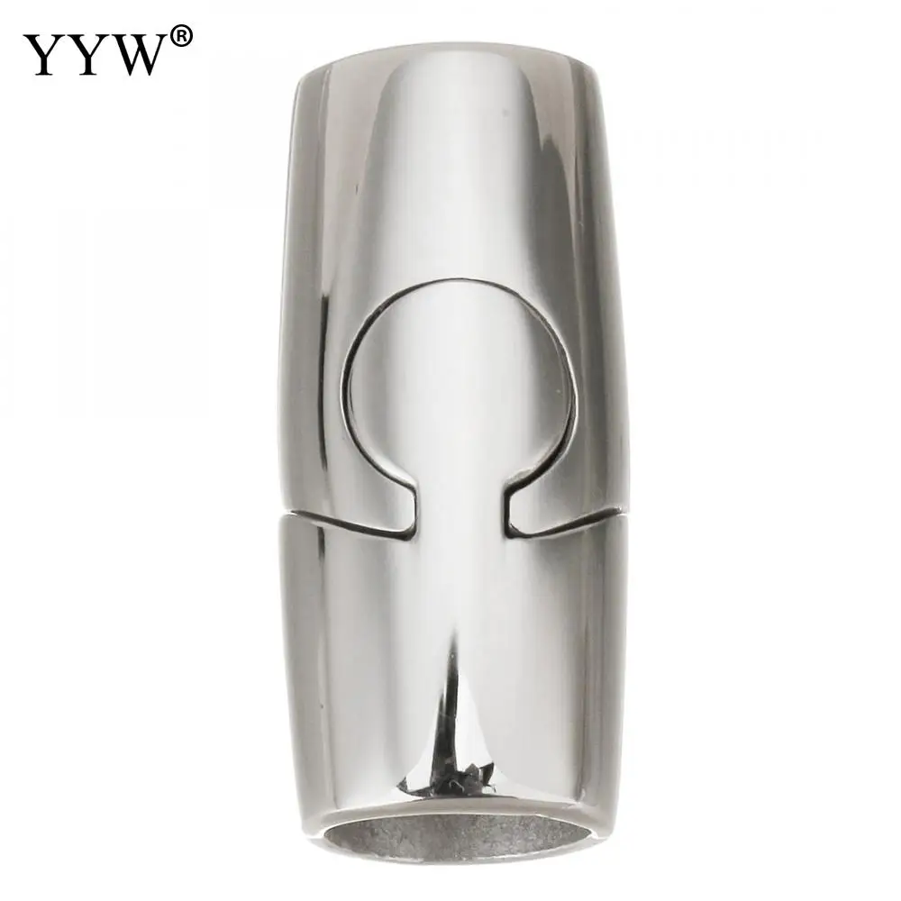 10PC Stainless Steel Magnetic Clasp Leather Cord Clasps Magnet Lace Buckle DIY Jewelry Making Bracelet Supplies Accessories