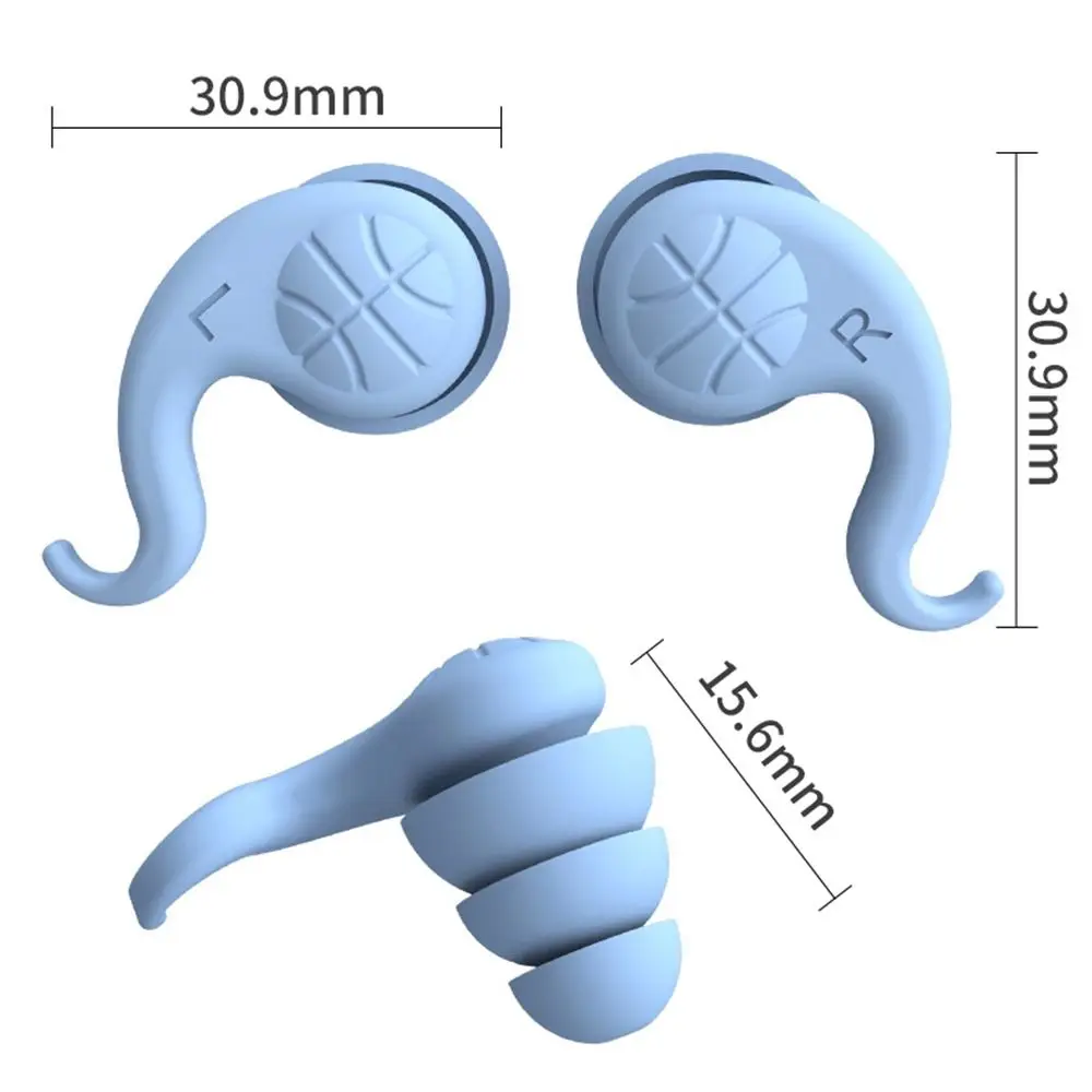 Anti Noise Soundproof Earplugs For Sleeping Useful Reusable Soft Hearing Protection Sound Blocking Earplugs Travel Ear Protector