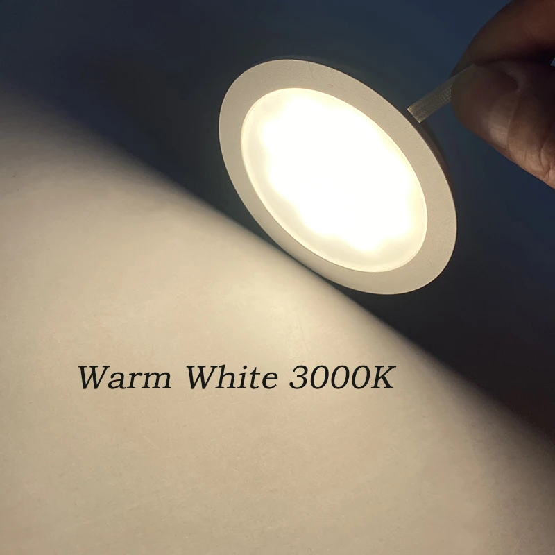 Ultra-Slim Dimmable Mini LED Downlight for Kitchens & Ceilings with Adjustable Color Temperature
