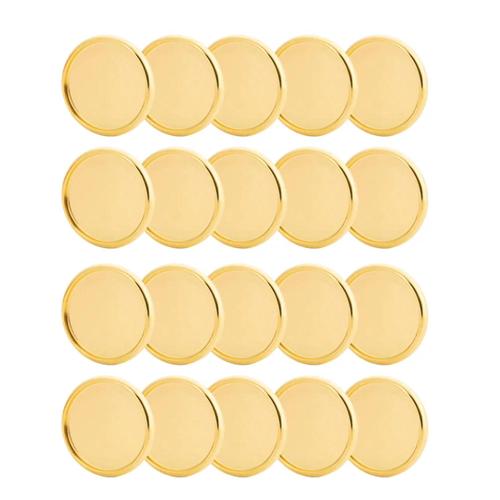 

20 Pcs Mushroom Hole Binder Notebooks Planner Discs Binding Optional Discbound Expansion Ring Abs Round
