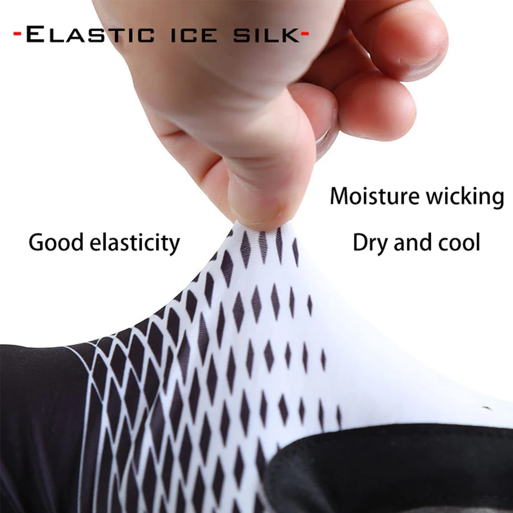 1 Pair Sports Cycling Gloves Half Finger Bike Gloves - Mountain Biking Gloves for Men and Women MTB Bicycle Gloves Working Out 5