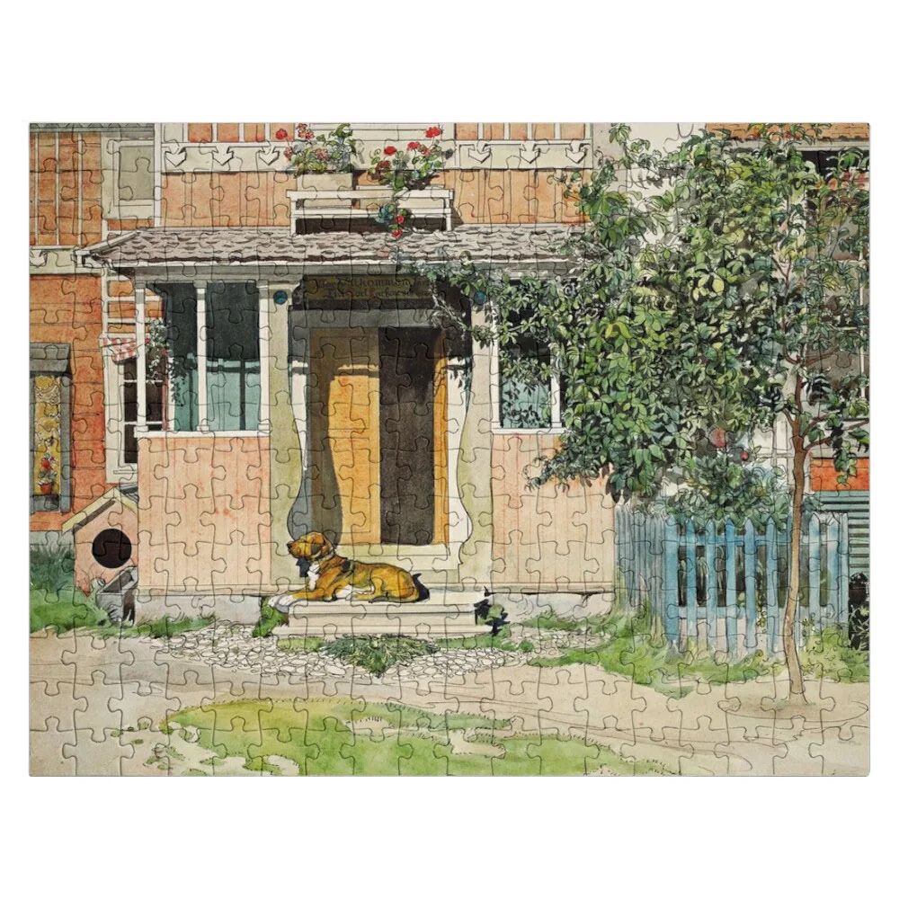 

Пазл-пазл веранда Карл Ларссон с персонализированными фотографиями, игрушки для детей, рождественские игрушки