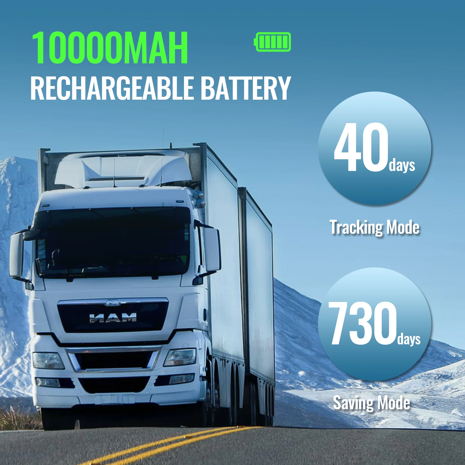 Jimi LL301 4G Magnetic GPS Tracker With Temperature Sensor 10000mAh Battery Real-Time Tracking Voice Monitoring Locator For Cars gps tracker,car tracker
