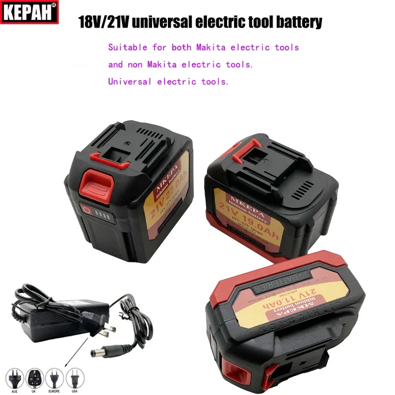 RaDò Batteria Al Litio 21V 4Ah 84Wh Per Utensili Elettrici – Compatibile Con Lacabv, Meukuu, SWANSOFT E Modelli Simili