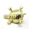 SHINNYGIFTS Crystal Studded Turtle Shape Jewelry Box, Handmade Miniatures, Sea Turtles,  Feng Shui Craft 4