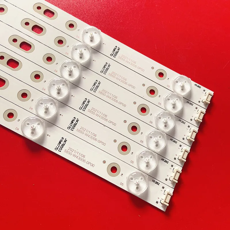 6pcs LED Ʈ Ʈ 5 Skyworth 42E368W 42E5ERS 42E5CHR 42E360E APT-LB15073 5850-W43006-0P00 CRH-A43G6A30300310781
