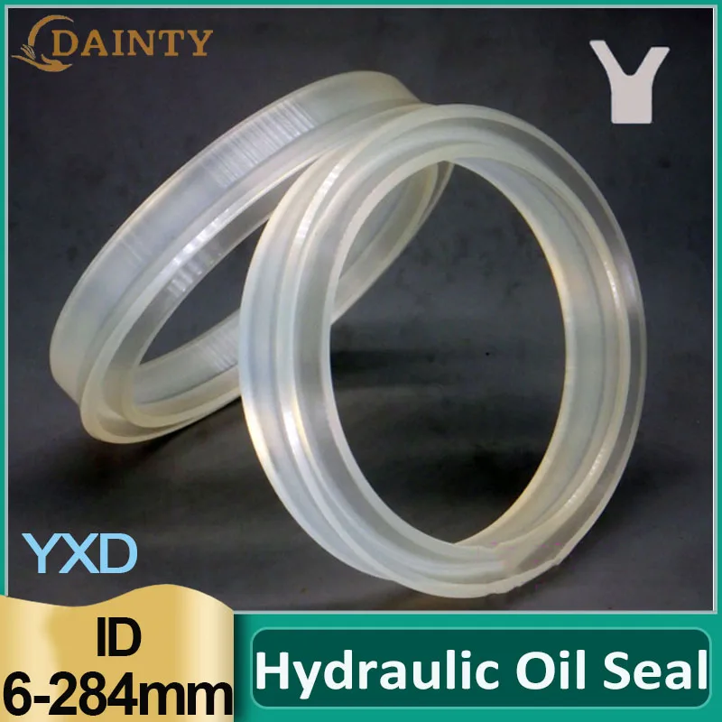 

YXD/U/ODU Type Polyurethane Hydraulic Cylinder Oil Seal Ring Shaft Washer Transparent Oil Seals Piston Rod Sealing Ring