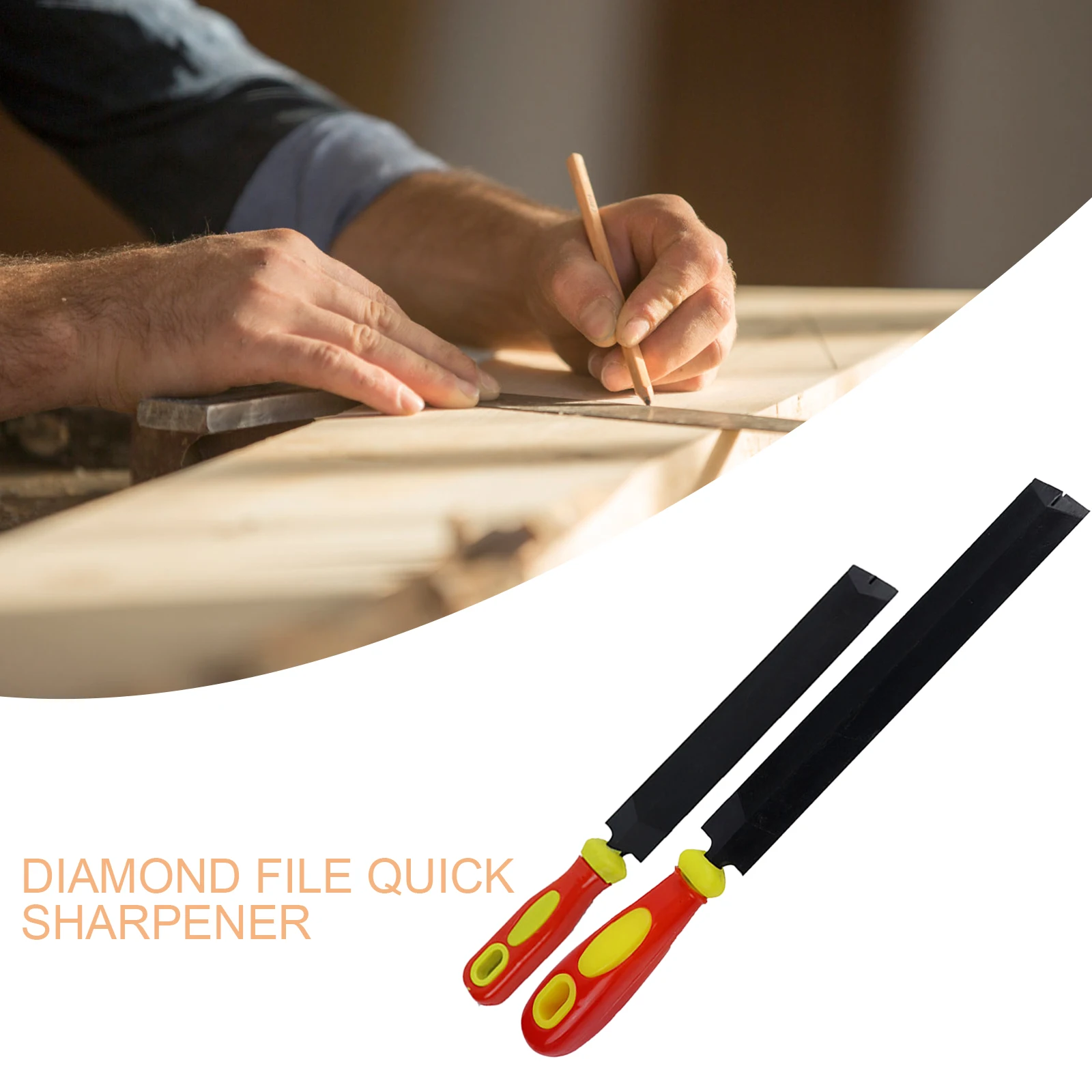 6/8inches Diamond Shaped Files For Sharpening And Straightening Hand