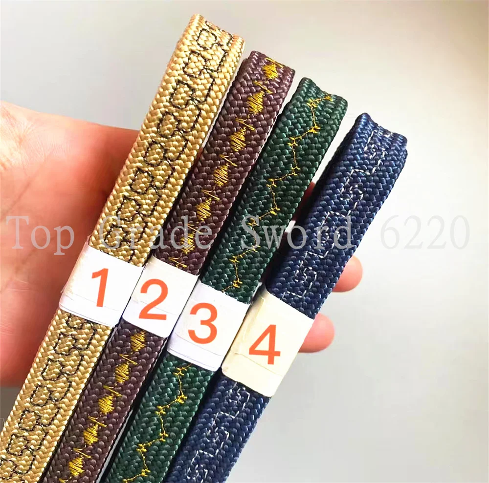 Cordone Sageo In Seta Sintetica Per Katana Giapponese - Colore Nero