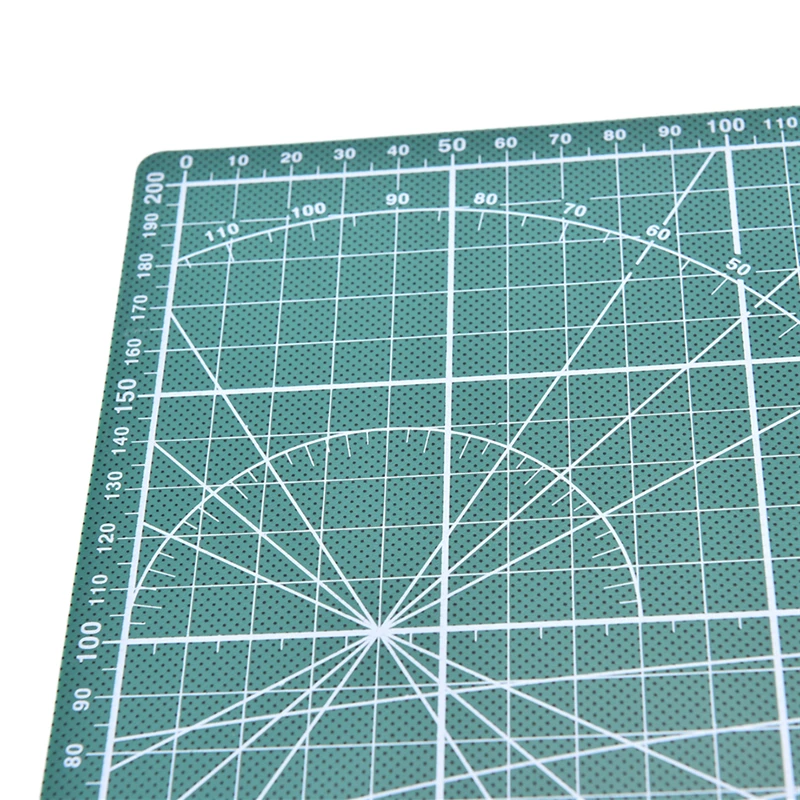 Double Sided Cutting Mat A4 cutting mat cutting pad Durable Cut Pad Patchwork Tool Handmade Cutting Plate Dark School Supplies 22x30cm