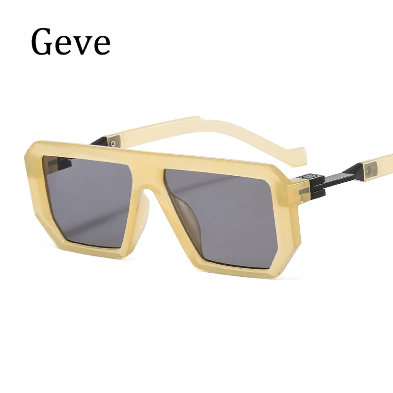 

Flat Top Square Sunglasses Women Oversized Brand Purple Sun Glasses Female UV400 Brand Shades Oculos De Sol Feminino