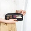 Makeup Brush Travel Case Cosmetic Toiletry Bag Organizer for Men Women Beauty Tools Mesh Kit Pouch Wash Storage Accessories 2