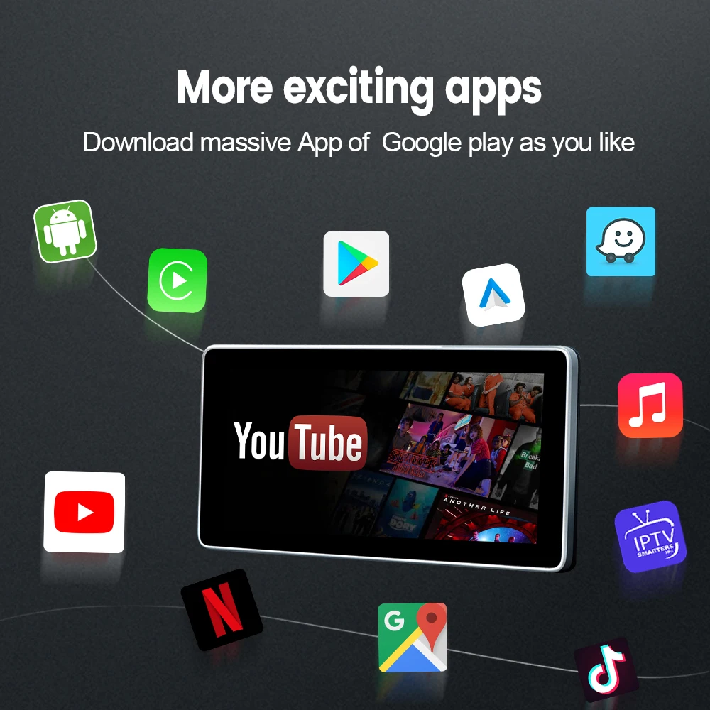 2023 Carlinkit ȵ̵ Ai ڽ ̴ ȵ̵ ڵ  Carplay ȵ̵ ڵ Ƽ̵ ÷̾ 4 + 64G Mirrorlink Netflix Youtube