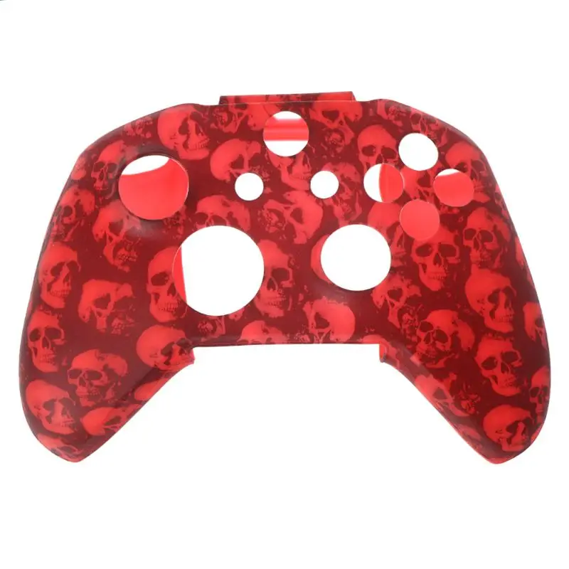 Skull Pattern Silicone Gamepad Cover+2 Joystick Caps For XBox One X S Controller пабг джостики чехол для джойстика джоки 조이스틱