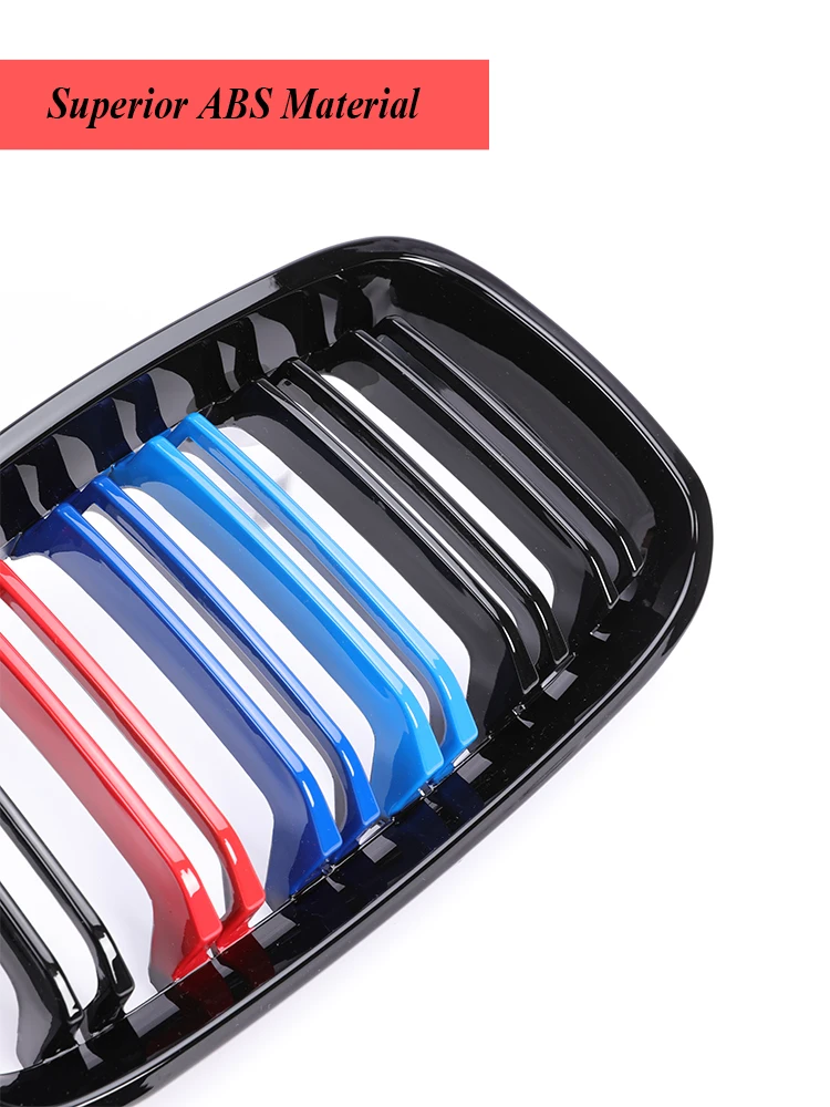 TOPTHAN Nieren Passend für BMW 1 Series F20 F21 2015 2016 2017 2018 2019 Front Kühlergrill