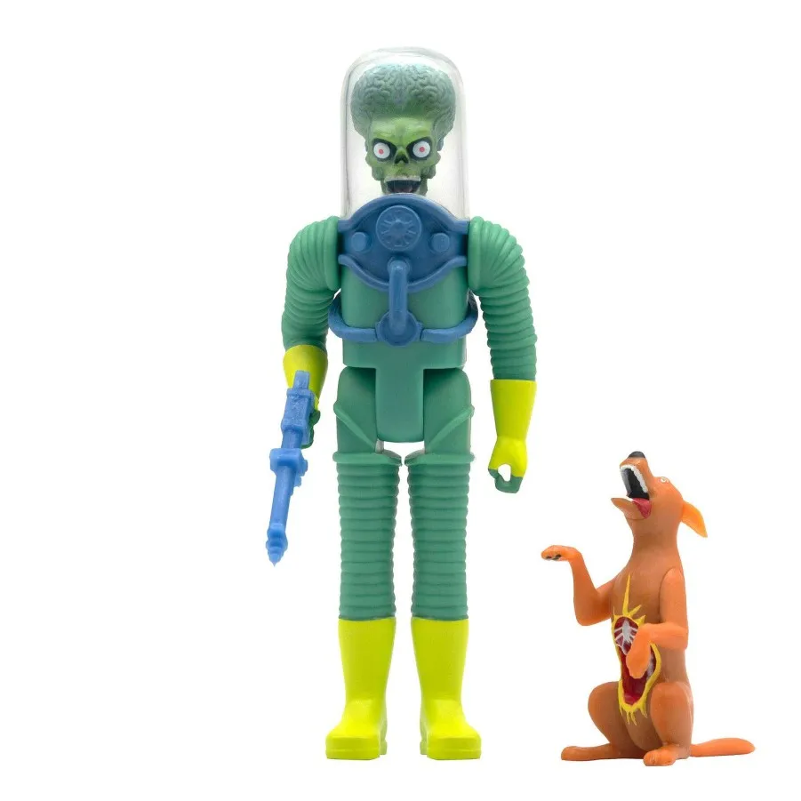 Super7 Mars Attacks Trading Card Series Reaction Figure Destroying